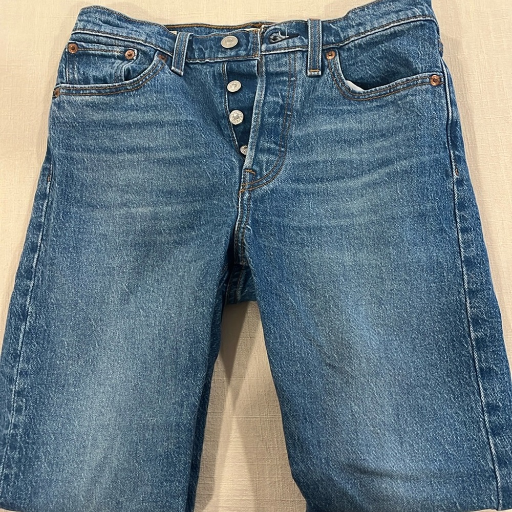 Levi Wedgie Straight Jeans